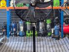 24" Heavy Duty Black Pakistan Made 150 Watts Industrial Stand Fan