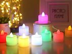 24 Pack LED Tealight Candles (Multicolor)