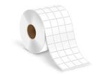 24mm x 12mm T/T 4ups 20000 Pcs lable semi gloss Roll