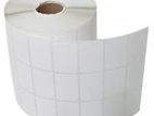 24mm X 12mm Thermal Transfer 4ups 20000 Pcs Lable Roll