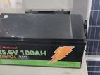 24V 100Ah lithium Lifepo4 batteries