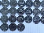 25 District Coins With Old Ceylon