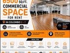 250 accommodate Fully air-conditioned space for rent in colombo