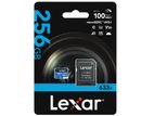 256GB micro SD Lexar High Performance 633x SDXC UHS-I for 4G wifi CCTV
