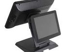 256GB SSD Touch POS Machine (Dual Display System)