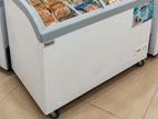 258L Curved Glass Top Freezer