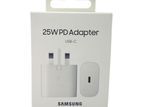 25W PD Adapter USB-C Samsung Charger