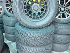 275/65/18 Yokohama tires with alloy wheels