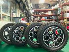 285 55 20 TYRES WITH 5 STUD ALLOY WHEELS SET