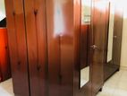 2D 6*4 Ft Brown colour Steel Cloth Cupboard With Mirror