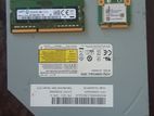 2GB Laptop Ram,500 Gb Ssd,laptop Mother Board,dvd Player