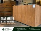 2mm Teak Veneer Plywood / Plywoods Boards (Made in China) 8' x 4'