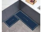 2Pcs Kitchen & Shower room Floor Mat