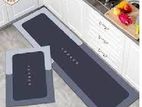 2Pcs Kitchen & Shower room Floor Mat - Water Absorption Carpet