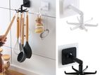 2pcs - Rotary 360 Degree Rotating Hook kitchen organizer