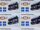 2way 4G Dash Camera with GPS
