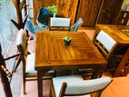 3 1/2 X Teak Dining Table Set