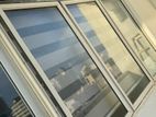 3 Aluminum Glass Windows with One Door