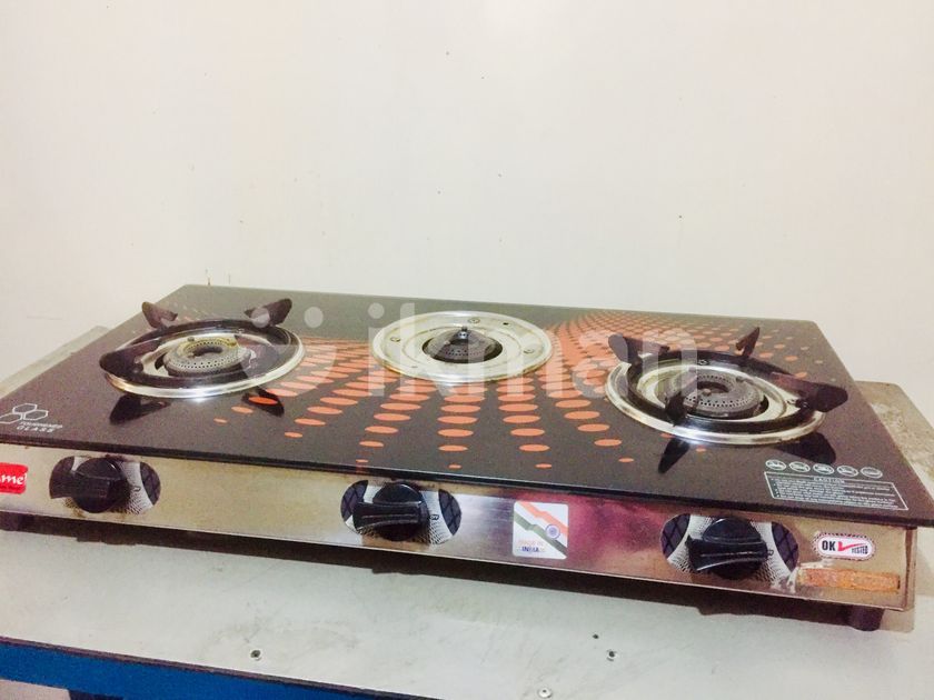 3 Burner Tempered /Glass Gas Cooker Ganemulla ikman