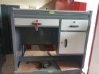 3 by 2 steel cashier table (M-18)