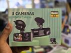 3 Camera DVR Dash Cam Drive Recorder