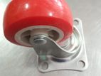 3" Caster Wheel Red