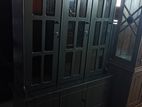 3 Door Black Cabinet (K-8)