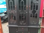 3 door black cabinet (K-8)