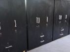 3 door black cupboard (K-28)