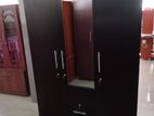 3 door black wardrobe (K-21)