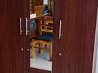 3 Door Glass Wardrobe