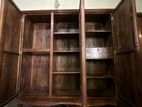 3 Door Large Teak Wood Cupboard
