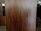 3 Door Melamine Cupboard 6 X 4 Ft Wardrobe