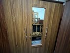 3 door melamine cupboard with mirror