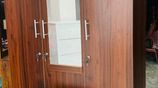 3 Door Melamine Design Wardrobe -HPWB03