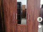 3 Door Melamine Desing Wardrobe -Almari