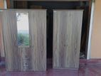 3 Door Melamine Glass Wardrobe Brand New