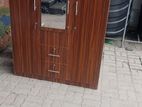 3 Door Melamine Glass wardrobe brand new