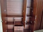 3 Door Melamine Glass Wardrobe -HPWB03