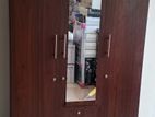3 Door Melamine Glass Wardrobe -Hpwb3 G
