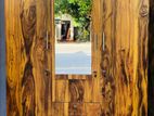 3 Door Melamine Glass Wardrobes