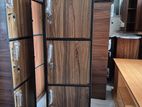 3 Door Melamine locker cupboard .