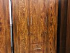 3 Door Melamine Wardrobe 6*4 Feet