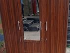 3 Door Melamine Wardrobe -Almari