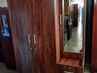 3 door melamine wardrobe (K-23)