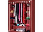 3 Door Portable Folding Wardrobe