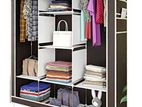 3 Door Storage Wardrobe Foldable and Movable