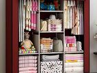 3 Door Storage Wardrobe Foldable and Movable