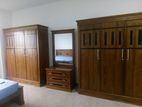 3 Door Teak Bedroom Set -Li 09