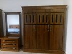 3 Door Teak Bedroom Set -Li 18